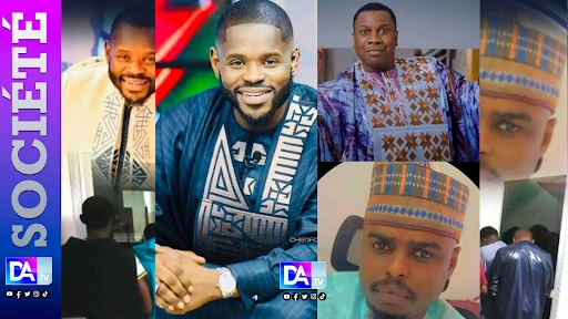 Picture: DakarActu; Pape Cheich Diallo, Djiby Dramè and Banker Doudou Lamine Dieng.
