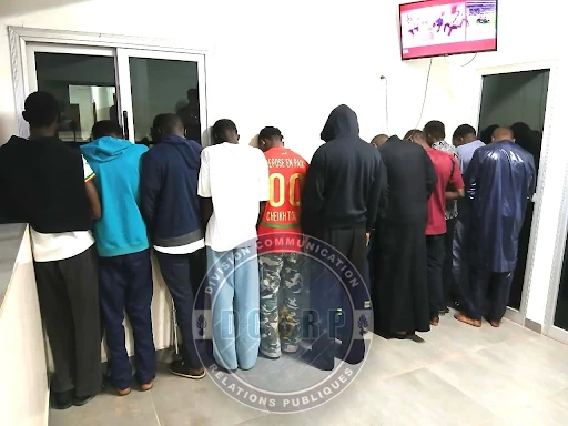 Picture: Seneweb News; Djiby Dramè, Pape Cheikh Diallo & Co